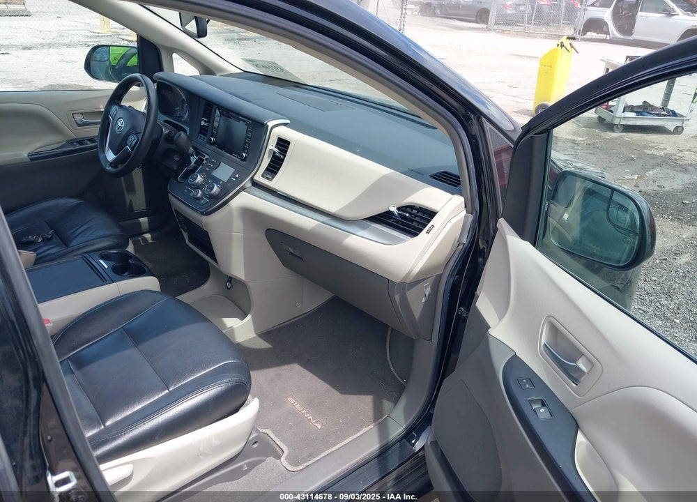 2019 TOYOTA SIENNA LE 8 PASSENGER VIN: 5TDKZ3DC5KS016148