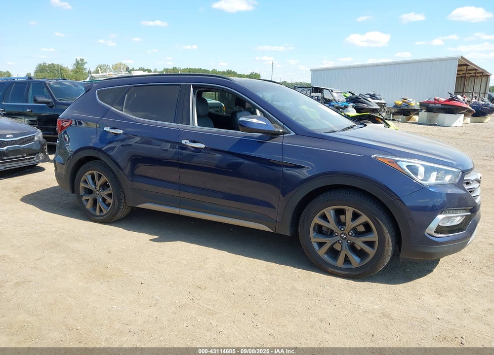 2018 HYUNDAI SANTA FE VIN: 5XYZW4LA2JG548398