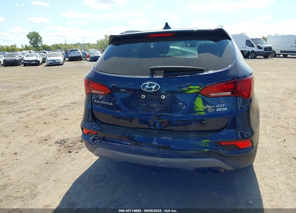 2018 HYUNDAI SANTA FE VIN: 5XYZW4LA2JG548398