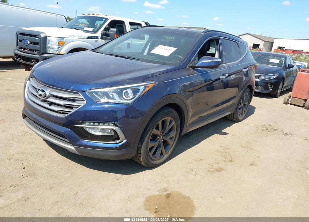2018 HYUNDAI SANTA FE VIN: 5XYZW4LA2JG548398