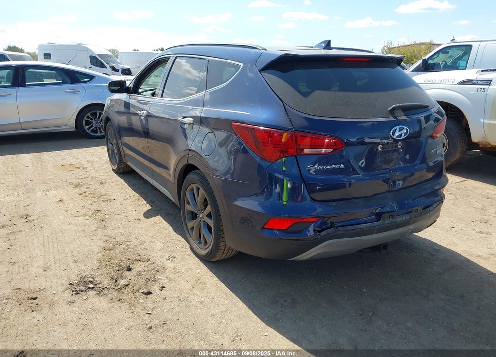 2018 HYUNDAI SANTA FE VIN: 5XYZW4LA2JG548398