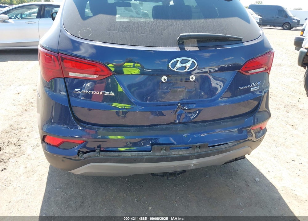 2018 HYUNDAI SANTA FE VIN: 5XYZW4LA2JG548398
