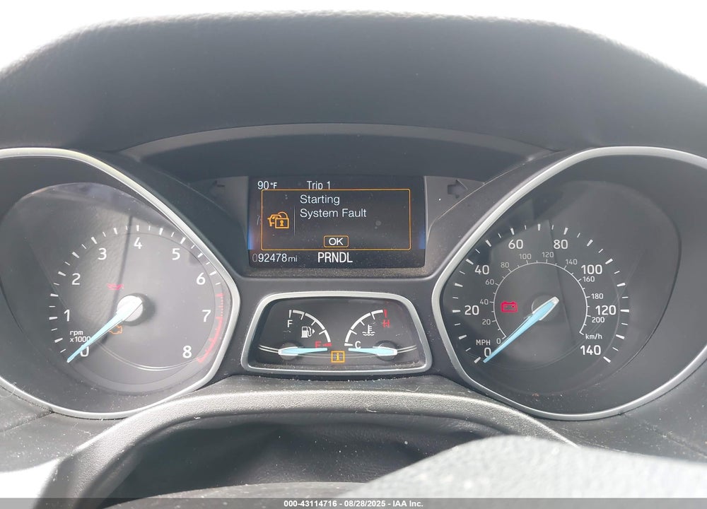 2015 FORD FOCUS VIN: 1FADP3K21FL315660