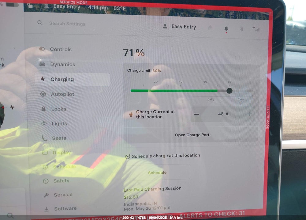2021 TESLA MODEL 3 VIN: 5YJ3E1EB6MF032540