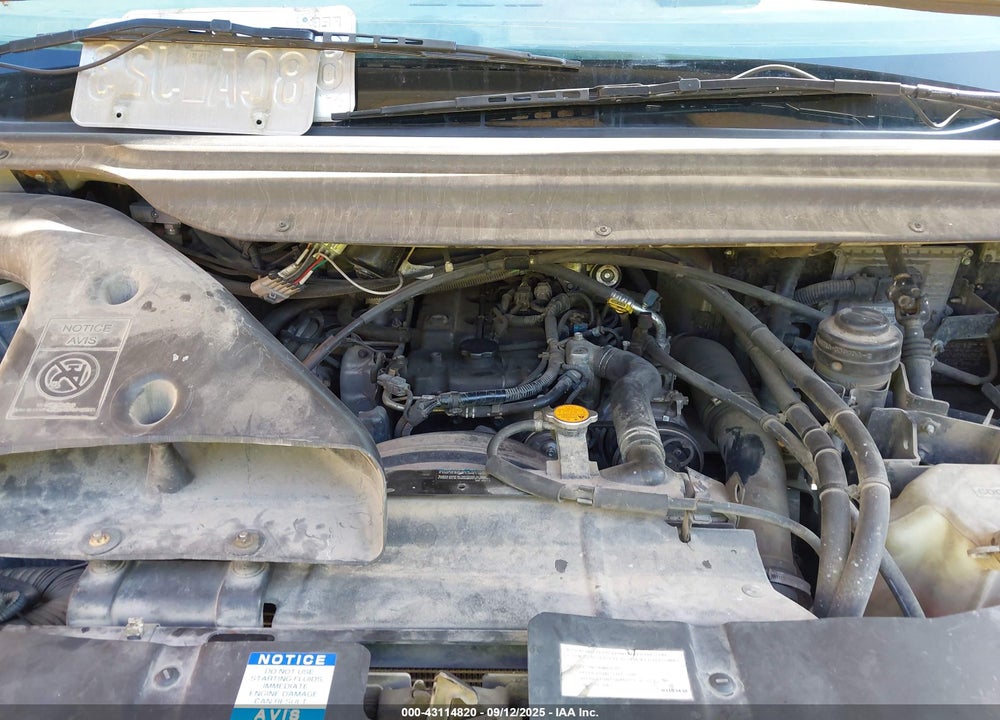 2013 ISUZU COMMERCIAL VAN VIN: JALB4T170D7W00815