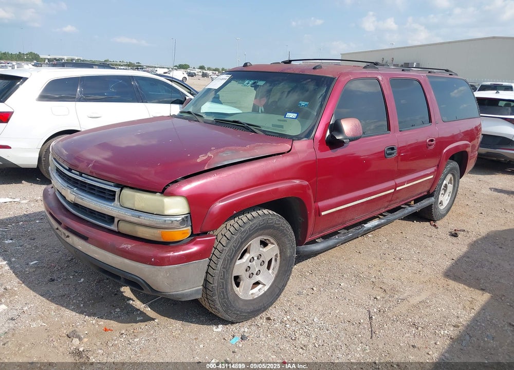 2004 CHEVROLET SUBURBAN 1500 LT VIN: 3GNEC16Z44G158763