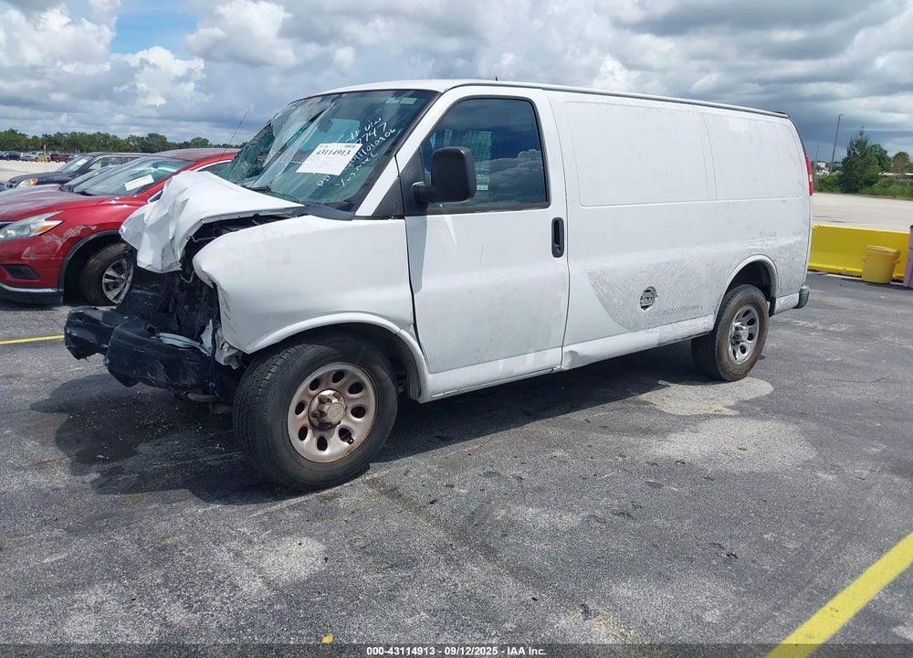 2014 CHEVROLET EXPRESS 1500 WORK VAN VIN: 1GCSGAFX3E1157747