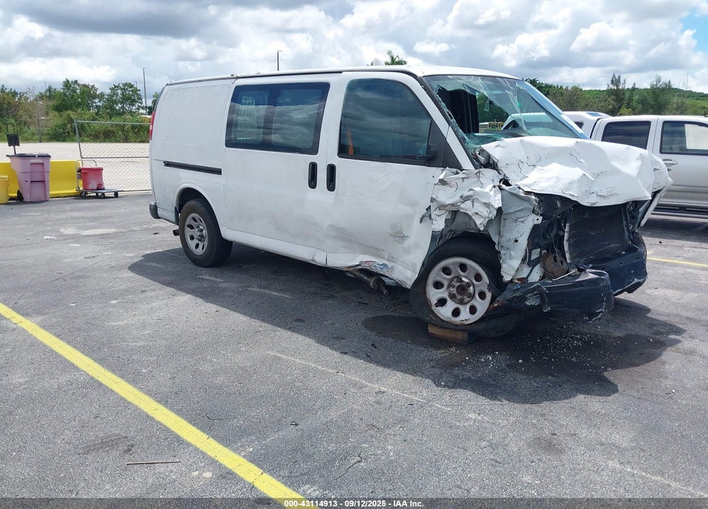 2014 CHEVROLET EXPRESS 1500 WORK VAN VIN: 1GCSGAFX3E1157747