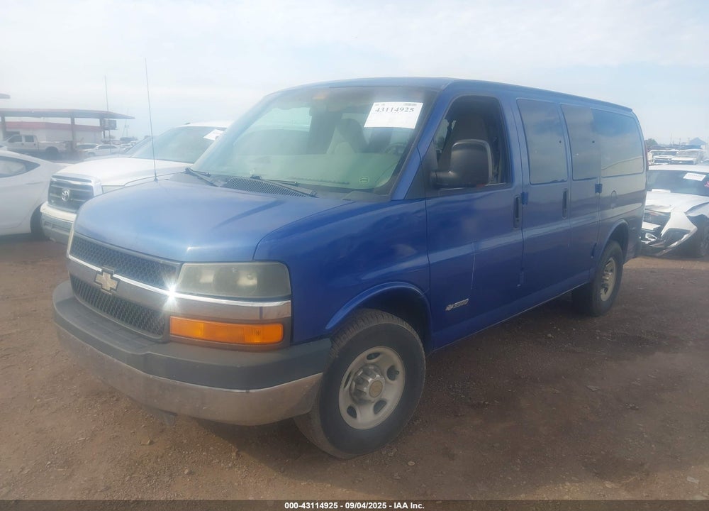 2003 CHEVROLET EXPRESS VIN: 1GAHG35UX31196340