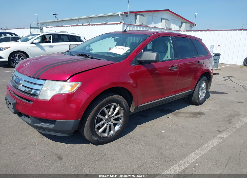 2008 FORD EDGE SE VIN: 2FMDK36C48BB00607