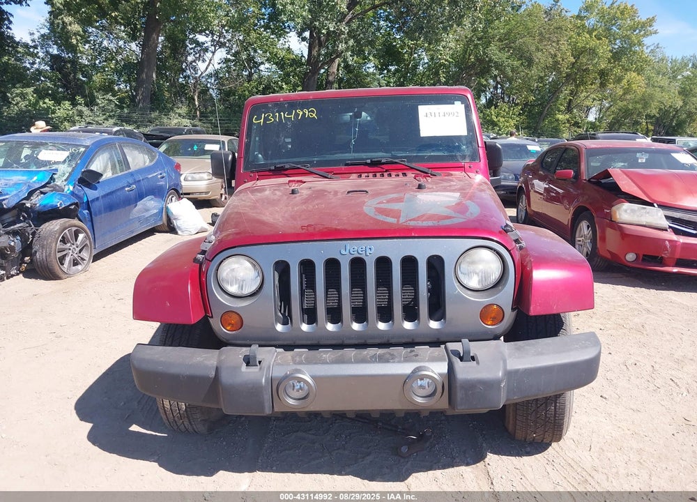 2013 JEEP WRANGLER UNLIMITED VIN: 1C4BJWDG8DL607669