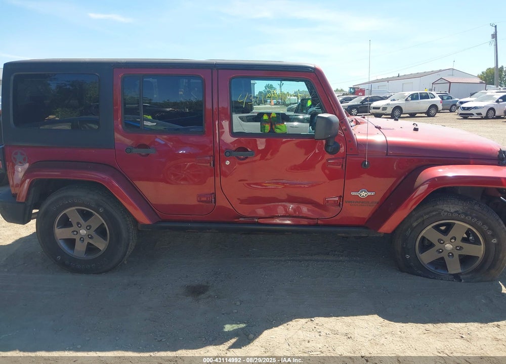2013 JEEP WRANGLER UNLIMITED VIN: 1C4BJWDG8DL607669