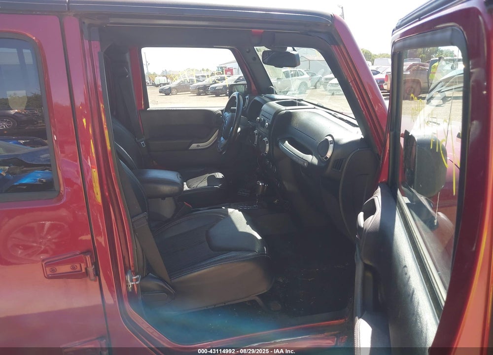 2013 JEEP WRANGLER UNLIMITED VIN: 1C4BJWDG8DL607669