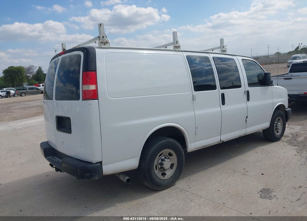2016 CHEVROLET EXPRESS 2500 WORK VAN VIN: 1GCWGAFF1G1243523