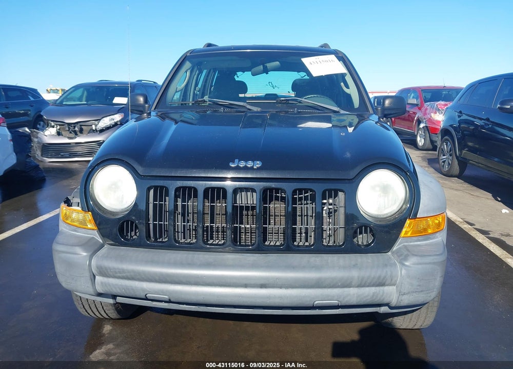 2007 JEEP LIBERTY SPORT VIN: 1J4GK48KX7W718324