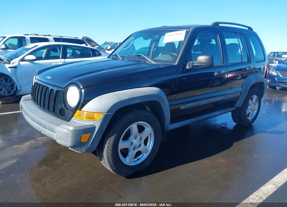 2007 JEEP LIBERTY SPORT VIN: 1J4GK48KX7W718324