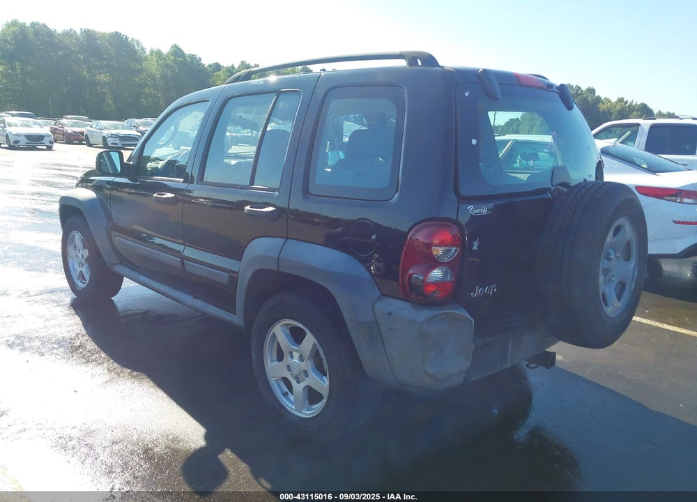 2007 JEEP LIBERTY SPORT VIN: 1J4GK48KX7W718324