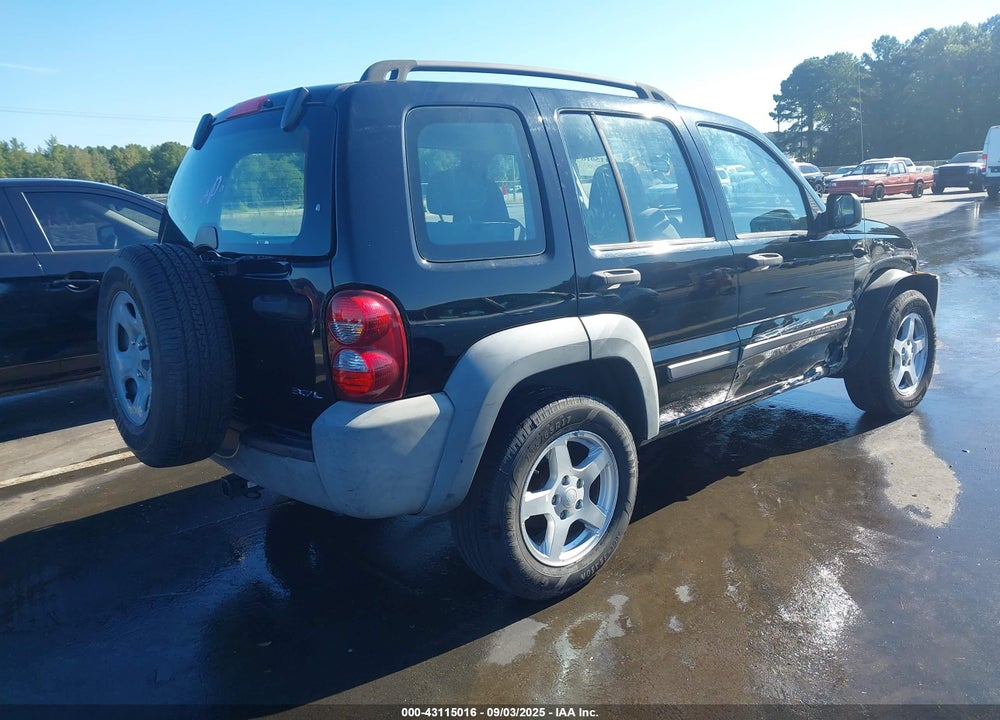 2007 JEEP LIBERTY SPORT VIN: 1J4GK48KX7W718324