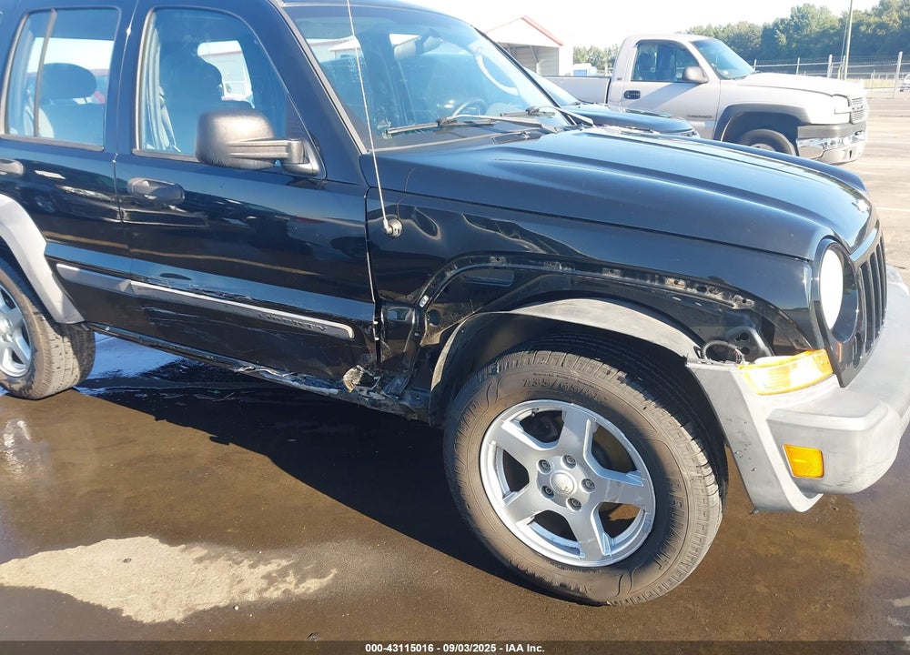 2007 JEEP LIBERTY SPORT VIN: 1J4GK48KX7W718324