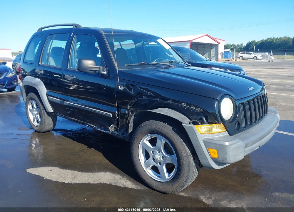 2007 JEEP LIBERTY SPORT VIN: 1J4GK48KX7W718324