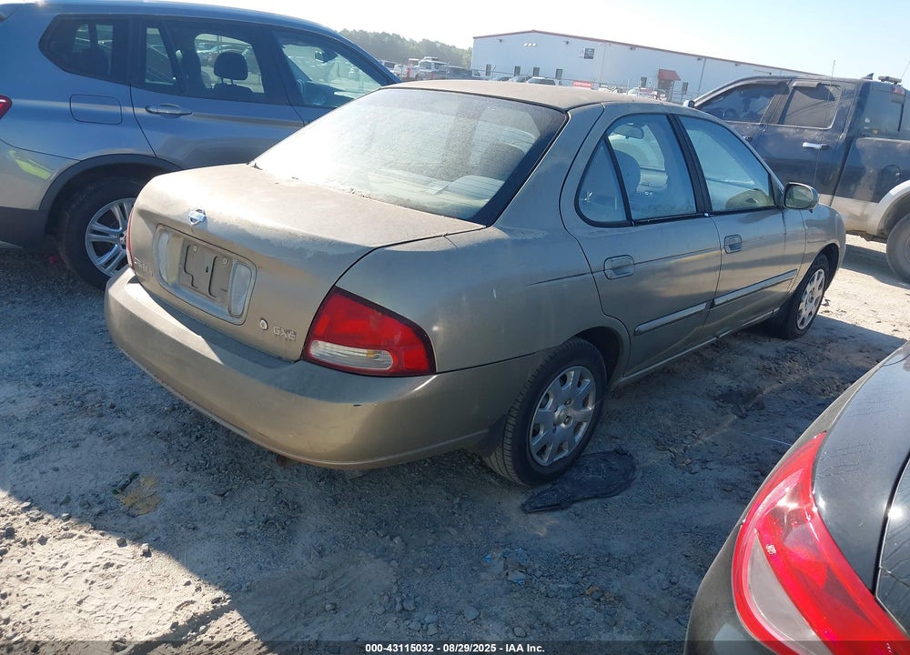 2002 NISSAN SENTRA GXE VIN: 3N1CB51D42L614838
