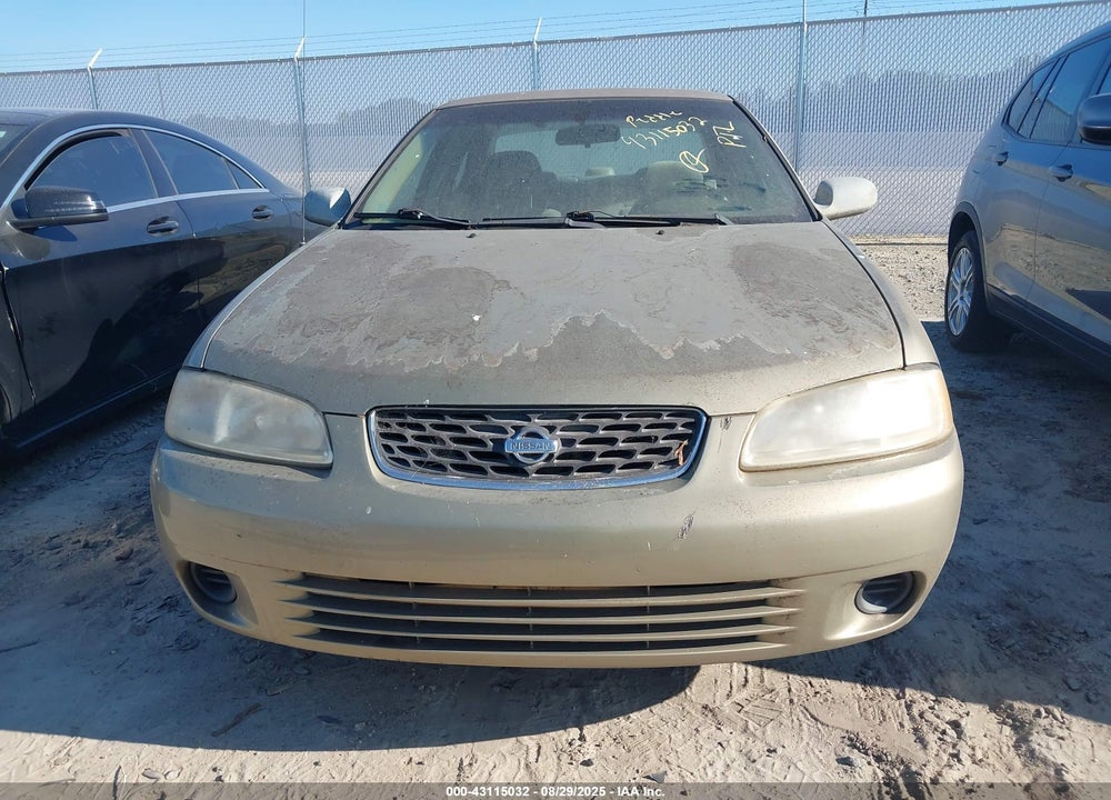 2002 NISSAN SENTRA GXE VIN: 3N1CB51D42L614838