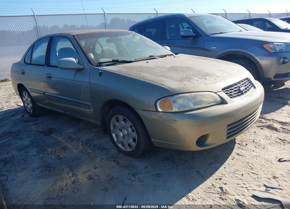 2002 NISSAN SENTRA GXE VIN: 3N1CB51D42L614838
