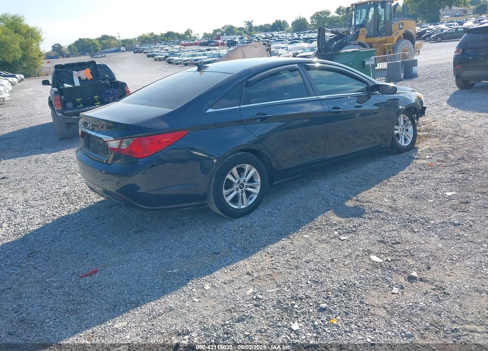 2013 HYUNDAI SONATA VIN: 5NPEB4AC6DH710707