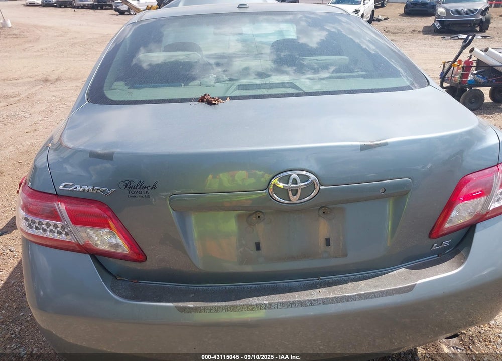 2011 TOYOTA CAMRY LE VIN: 4T4BF3EK3BR107687