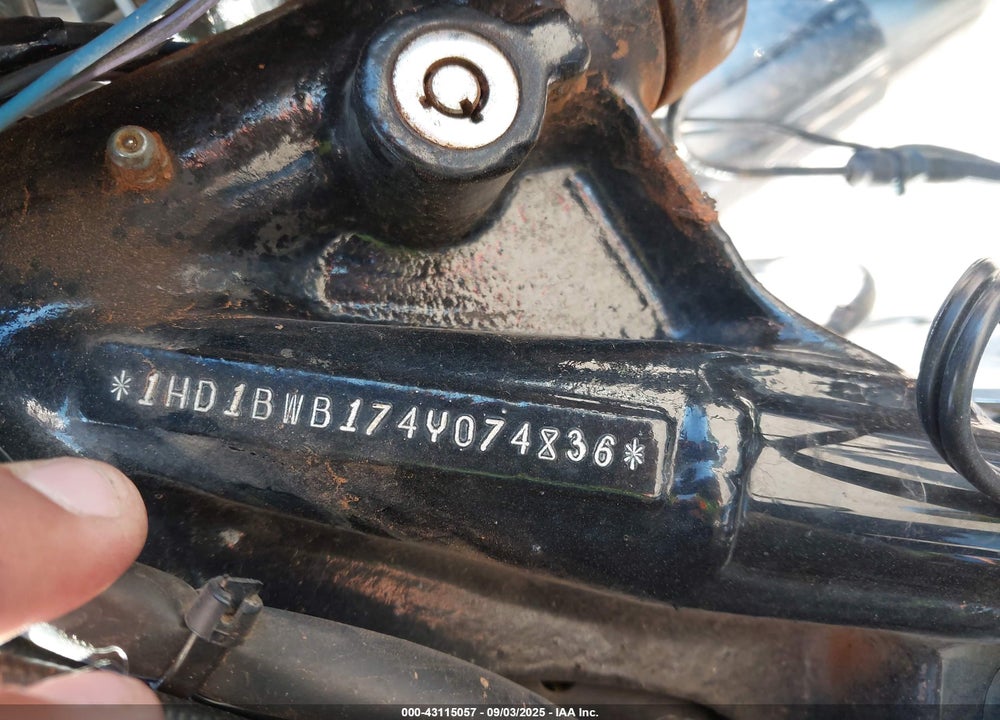 2004 HARLEY-DAVIDSON FLSTCI VIN: 1HD1BWB174Y074836