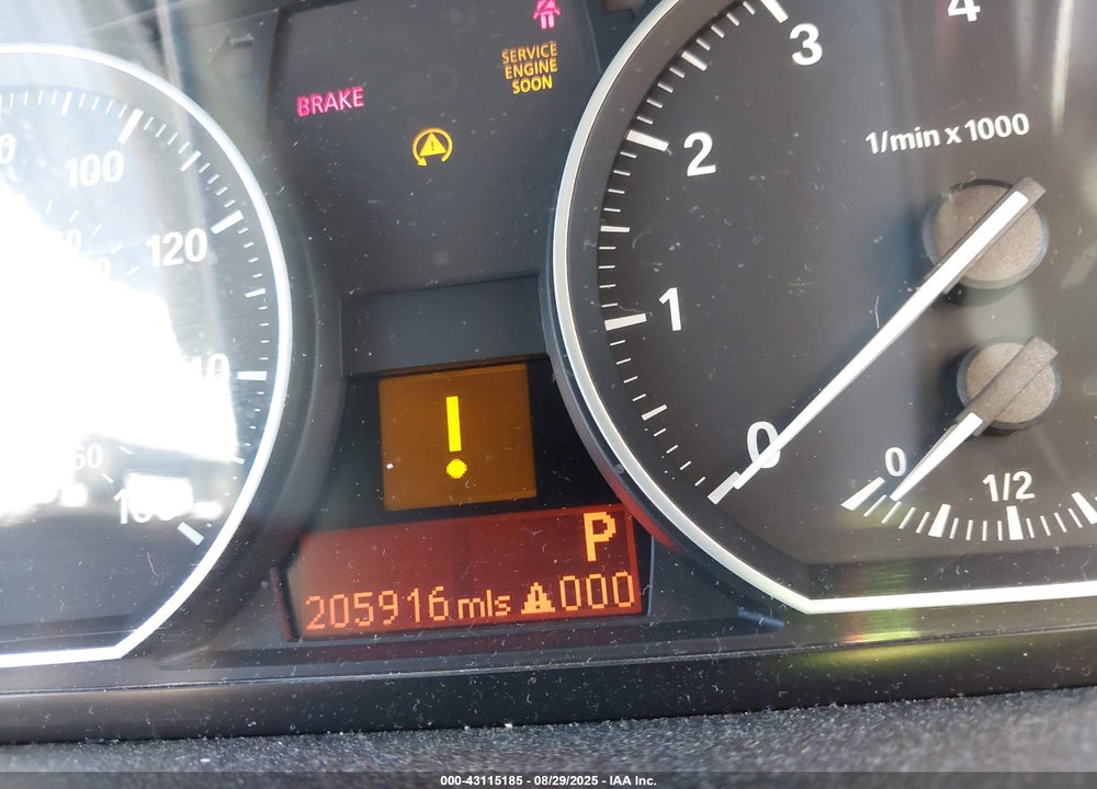 2008 BMW 128I VIN: WBAUN135X8VH80250