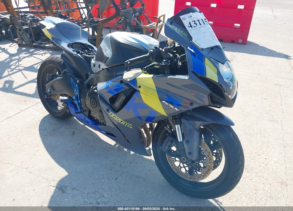 2018 SUZUKI GSX-R600 VIN: JS1GN7FA9J2100302