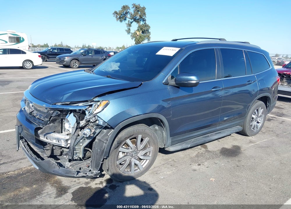 2019 HONDA PILOT VIN: 5FNYF6H56KB044125