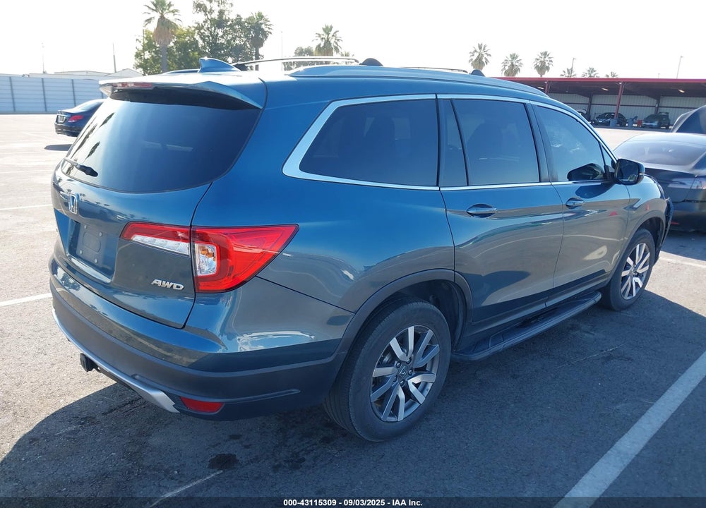 2019 HONDA PILOT VIN: 5FNYF6H56KB044125