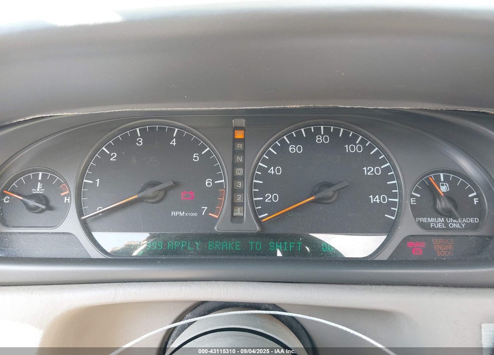 2000 CADILLAC ELDORADO ESC VIN: 1G6EL12YXYU183128