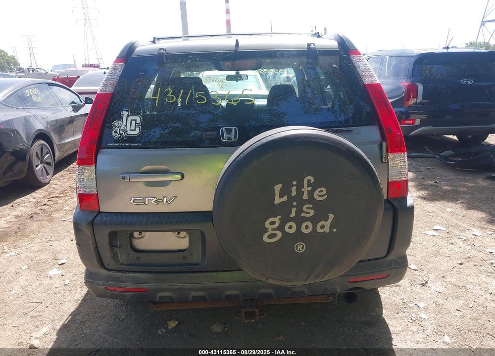2006 HONDA CR-V LX VIN: JHLRD78576C038226