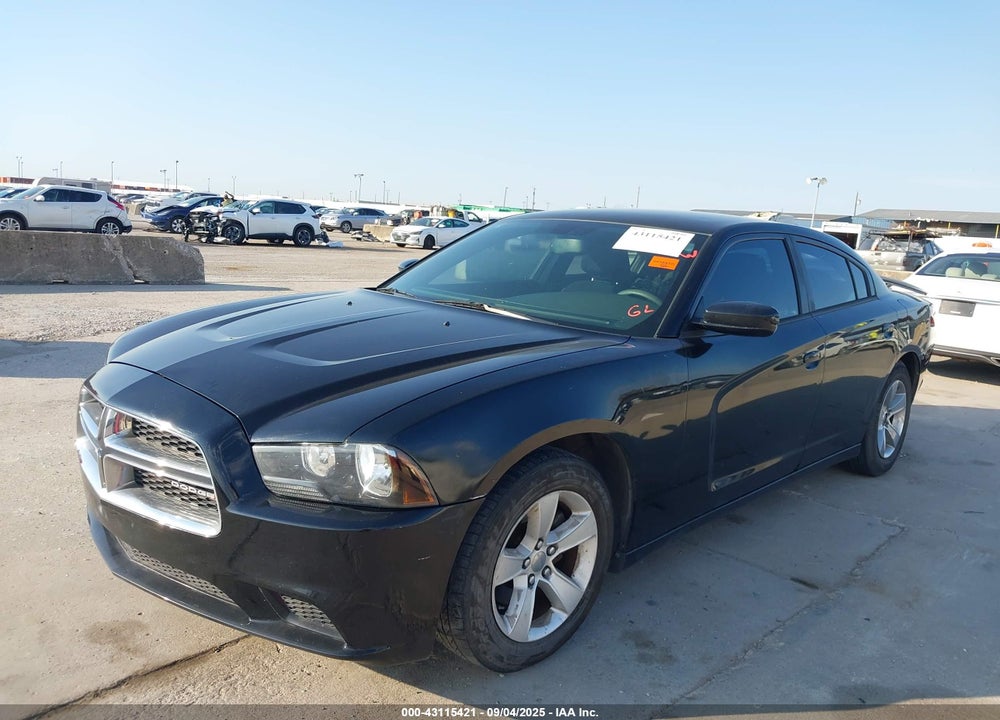 2012 DODGE CHARGER VIN: 2C3CDXBG9CH178448