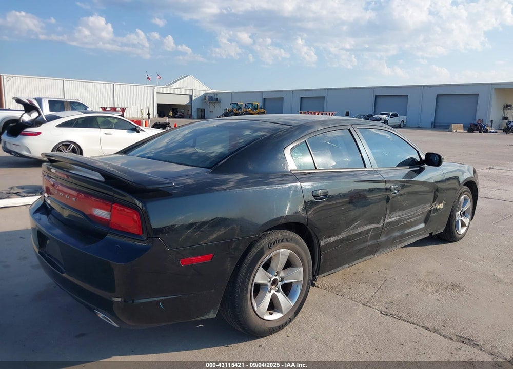 2012 DODGE CHARGER VIN: 2C3CDXBG9CH178448