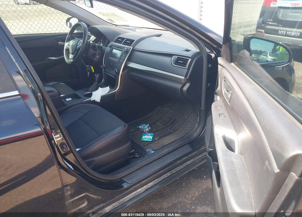 2016 TOYOTA CAMRY SE VIN: 4T1BF1FK8GU249876