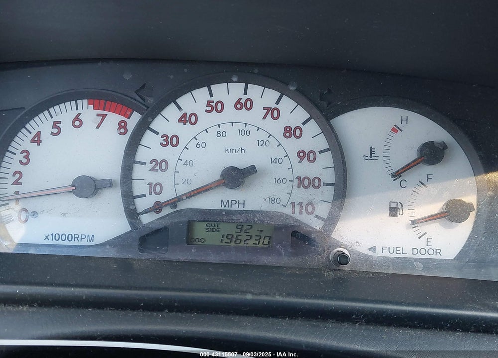 2003 TOYOTA COROLLA S VIN: 1NXBR32E83Z100445