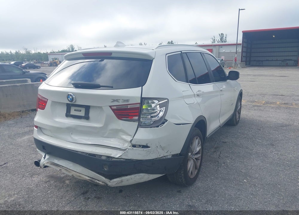 2012 BMW X3 XDRIVE28I VIN: 5UXWX5C52CL719407