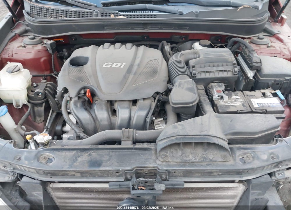 2014 HYUNDAI SONATA GLS VIN: 5NPEB4ACXEH938324