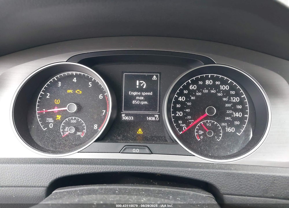 2015 VOLKSWAGEN GOLF TSI SE 4-DOOR VIN: 3VW217AUXFM018556