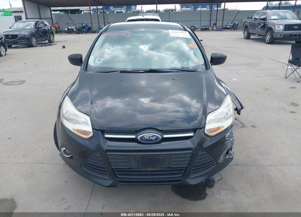 2012 FORD FOCUS VIN: 1FAHP3K22CL284514