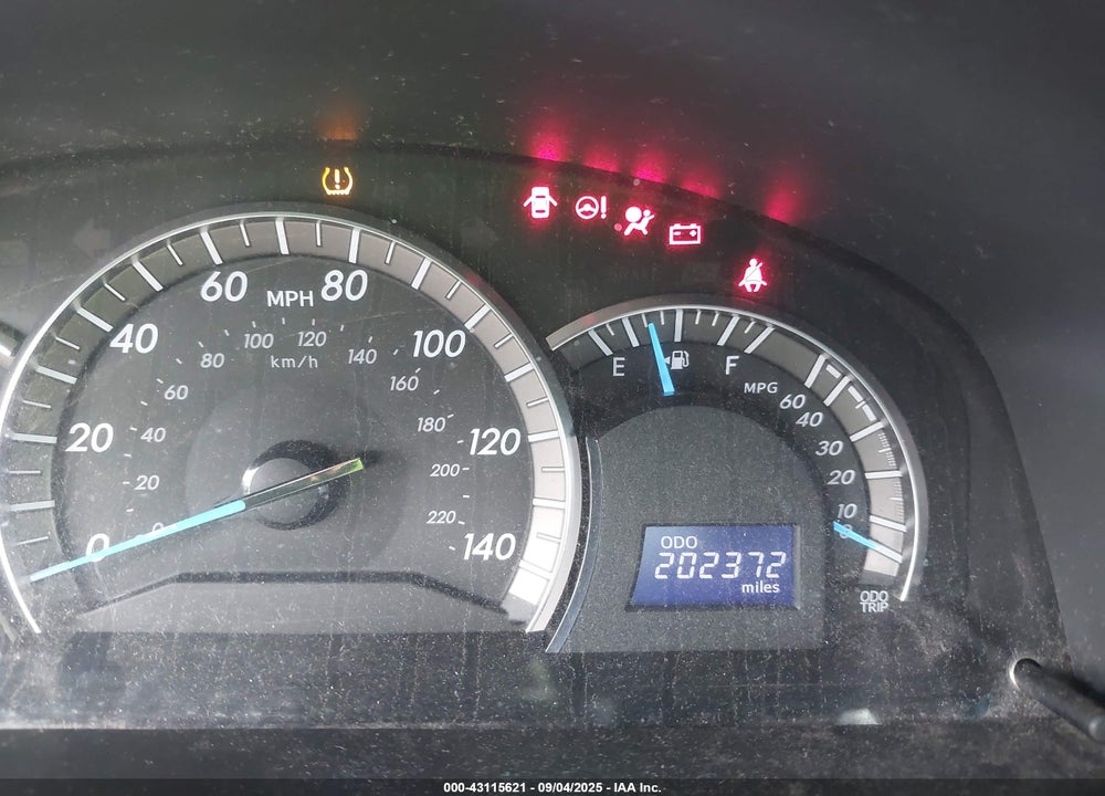 2012 TOYOTA CAMRY VIN: 4T1BF1FK7CU095784