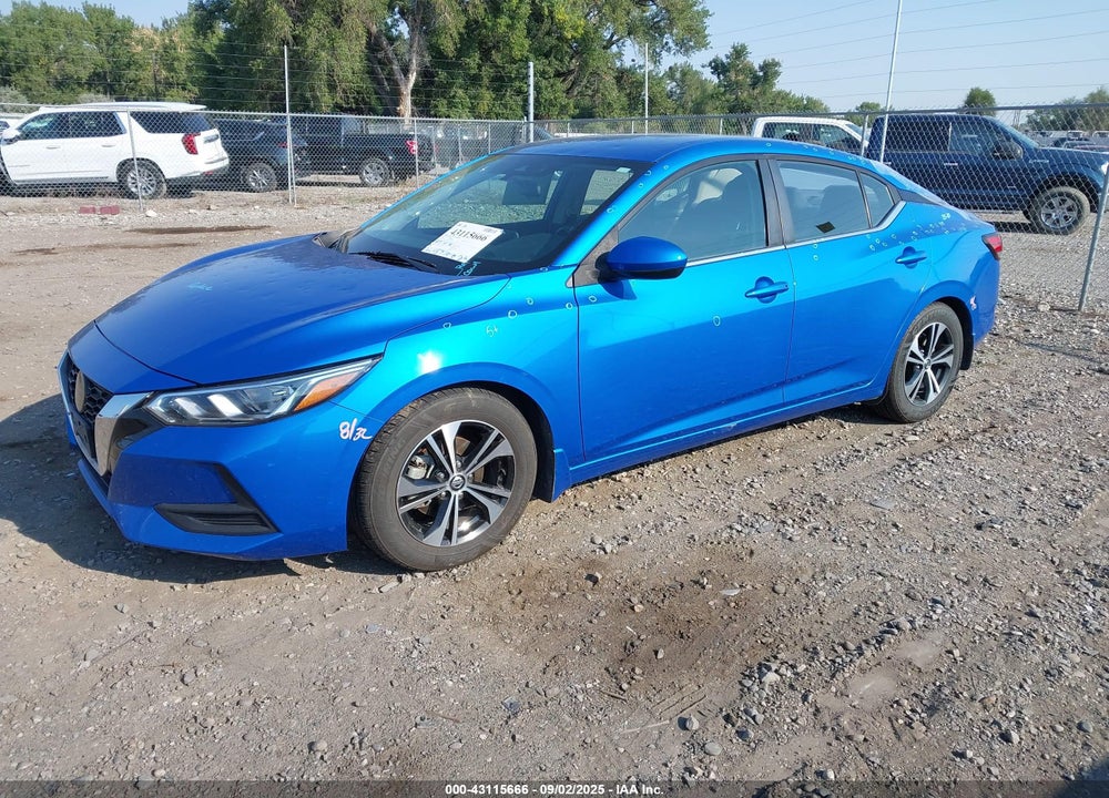 2021 NISSAN SENTRA VIN: 3N1AB8CV0MY216336