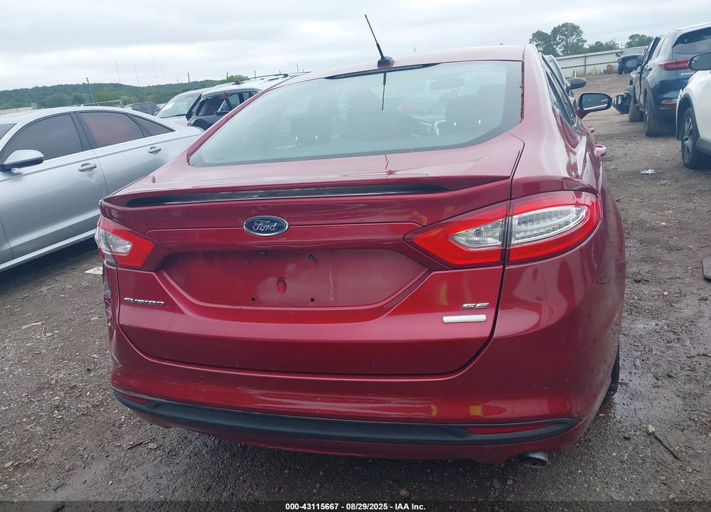 2016 FORD FUSION VIN: 3FA6P0HD6GR350505