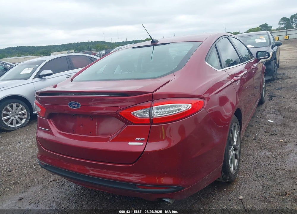 2016 FORD FUSION VIN: 3FA6P0HD6GR350505