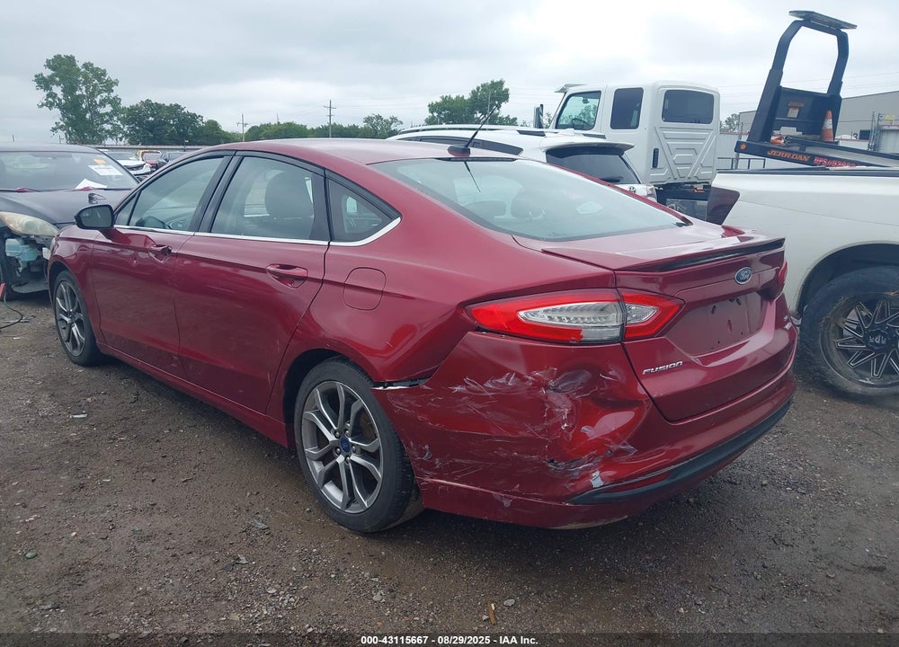 2016 FORD FUSION VIN: 3FA6P0HD6GR350505