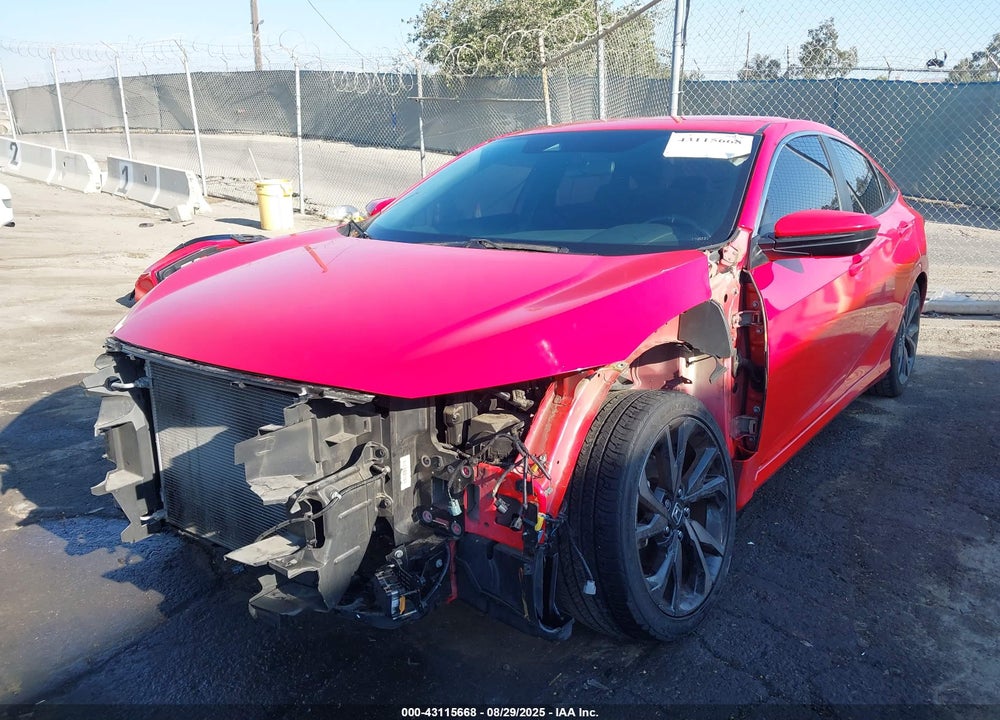 2020 HONDA CIVIC SPORT VIN: 2HGFC2F89LH569828
